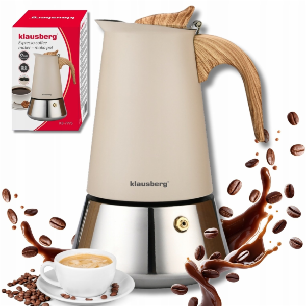 Klausberg KÁVOVAR 300ml KB-7995 INDUKČNÍ