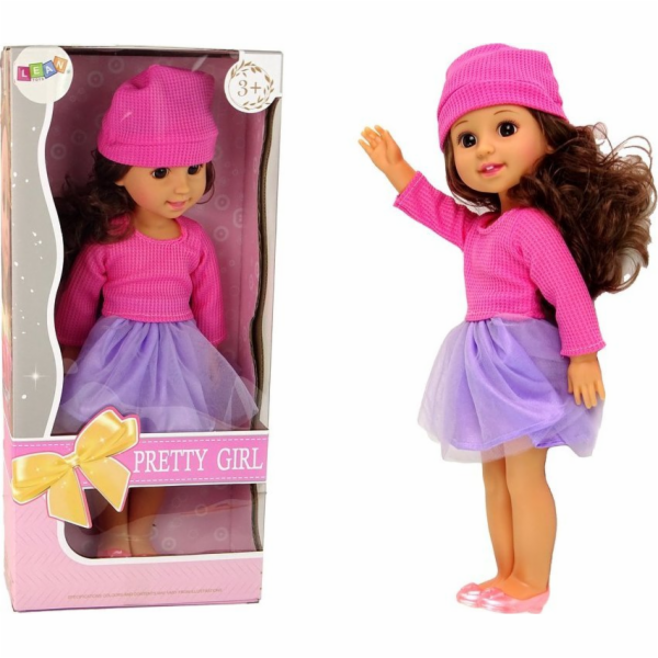 LeanToys panenka holčička hnědé vlasy
