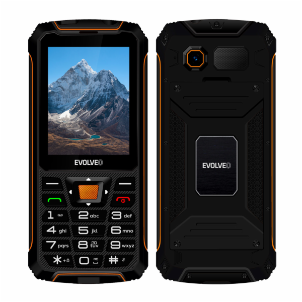 EVOLVEO StrongPhone Z6, vodotěsný odolný Dual SIM telefon...
