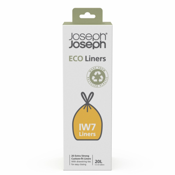Joseph Joseph IW7 20L grau Öko-Abfallbeutel