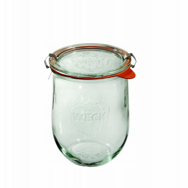 Weck Tulipové dózy 1062 ml (6 ks), pokojové, ušní, zap x2