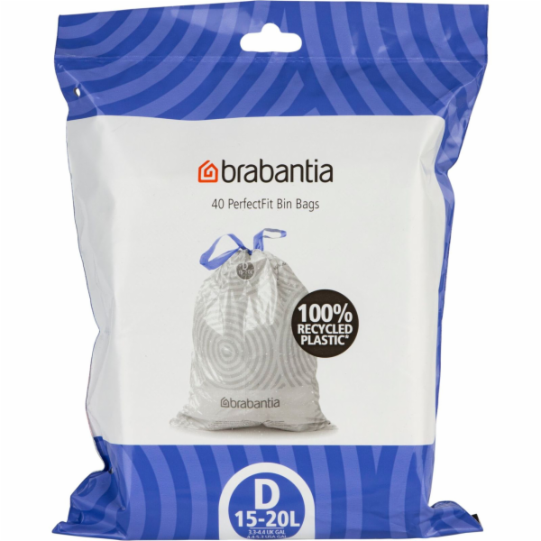 Brabantia PerfectFit Müllbeutel Codierung D (15-20 Liter)