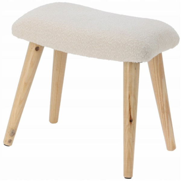 Stolička 40 x 28 cm bílá KO-HZ1234140
