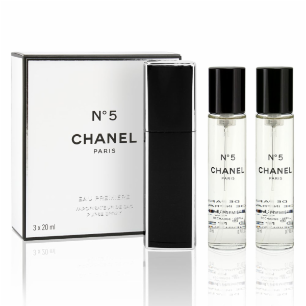 Chanel N°5 Eau Premiére EdP 3x20 ml Pro ženy plnitelný fl...