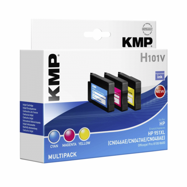 Náplň&nbsp;do&nbsp;tiskárny&nbsp;KMP&nbsp;H101V&nbsp;Multipack&nbsp;C/M/Y&nbsp;kompatibilni&nbsp;...