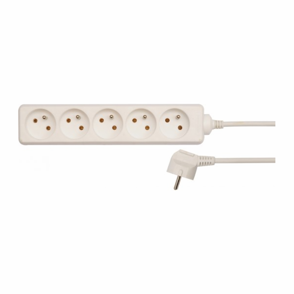 Vorel Elektrický prodlužovací kabel s uzemněním, 5 zásuve...