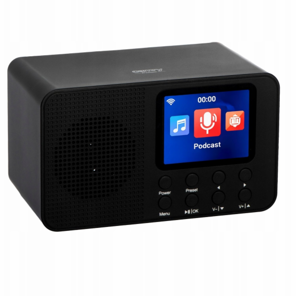 Camry CR 1918 Internetové rádio, 2,4” Černé