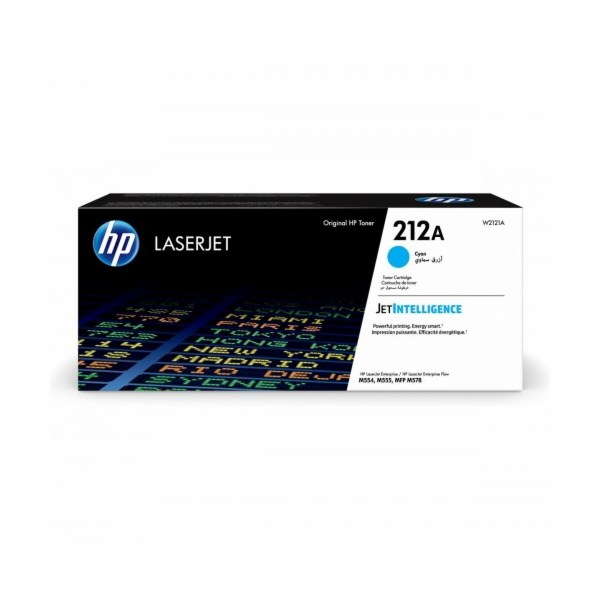 HP 212A LaserJet azurová tonerová kazera, W2121A
