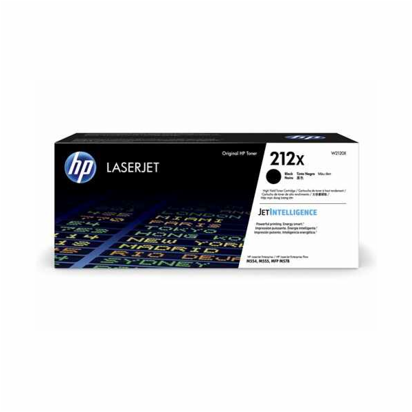HP 212X LaserJet černá tonerová kazera, W2120X