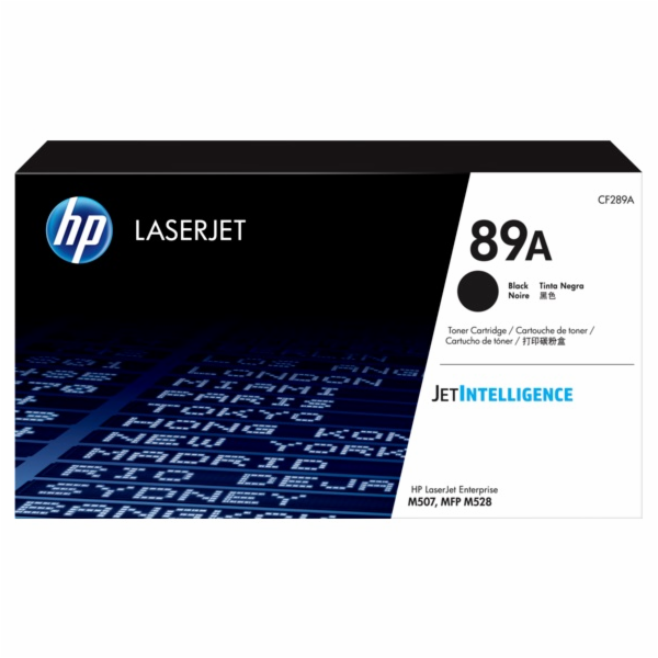HP 89A Black LaserJet Toner, CF289A