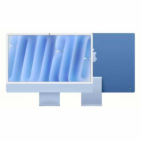 Apple iMac 24 palců: M4 10/10, 16 GB, 512GB SSD - modrý