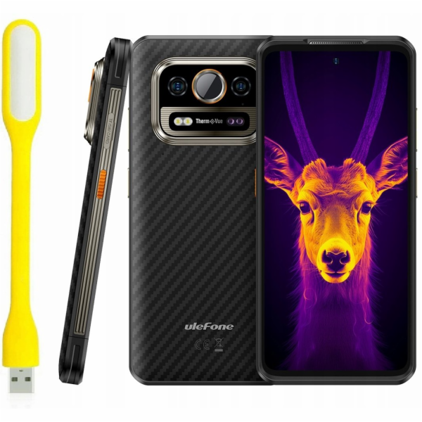 ULEFONE Chytrý telefon Armor 25T Pro 5G 8/256GB IP69K Černý