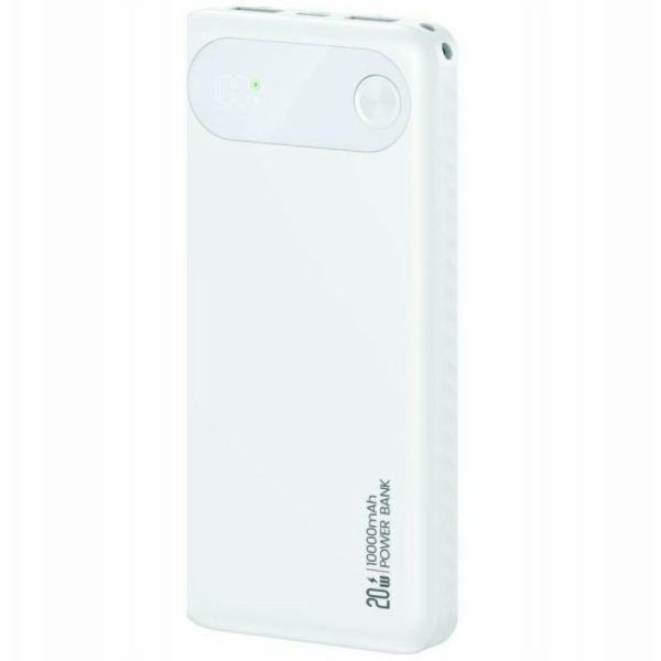 USAMS Powerbanka PB80 10000mAh 20W PD 2xUSB-A + USB-C bílá