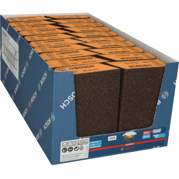 Brusný blok Bosch Expert Combi S470 střední, 69 mm x 97 m...