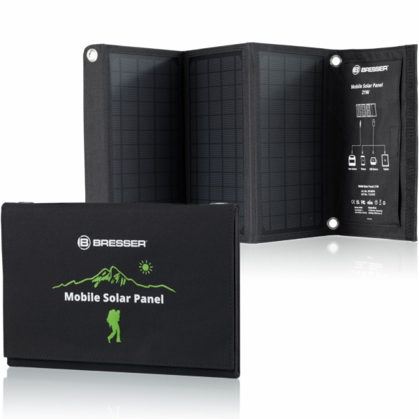 Bresser Mobile Solar Panel  21W mit USB