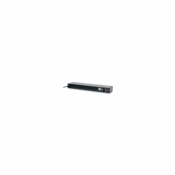 APC Rack PDU, Switched, 1U, 12A/208V, 10A/230V, (8)C13, I...