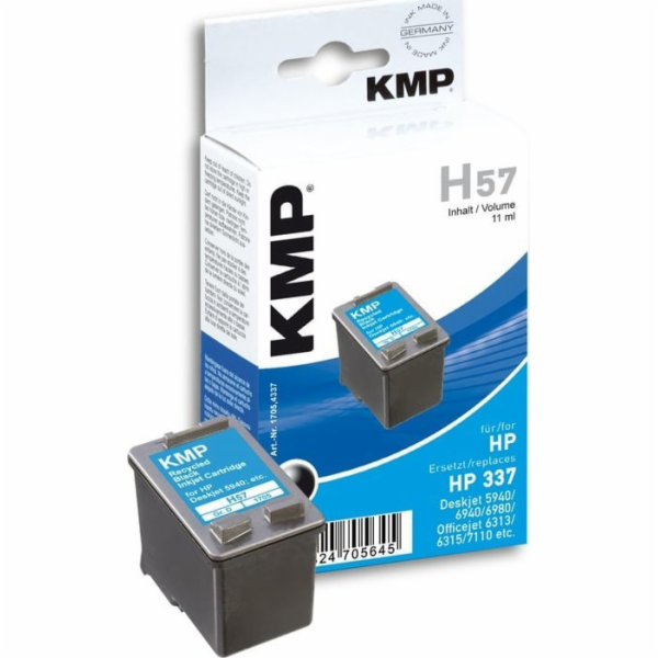 KMP H57 cartridge cerna kompatibilni s HP C 9364 EE