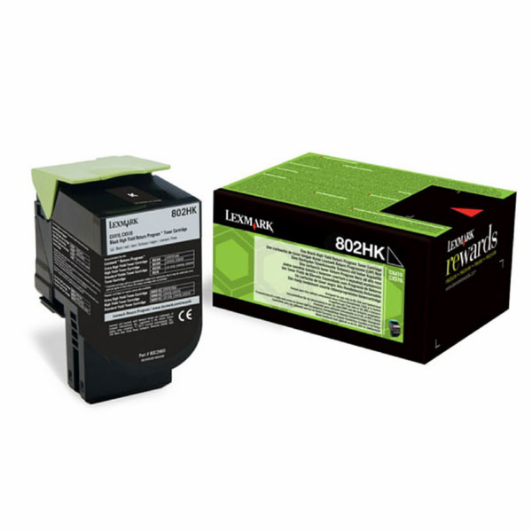 LEXMARK 802HKE Black High Yield Corporate Cartridge (4k)
