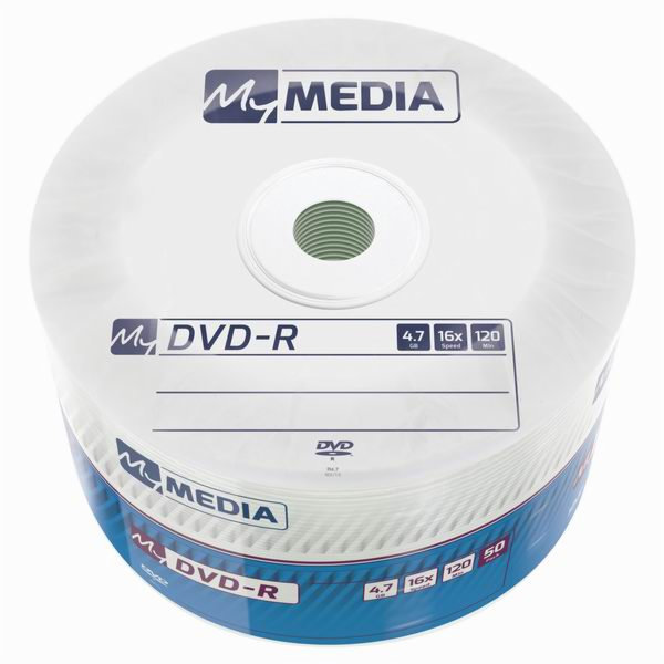 DVD-R My Media 4,7 GB x16 Wrap (50 vřeteno)