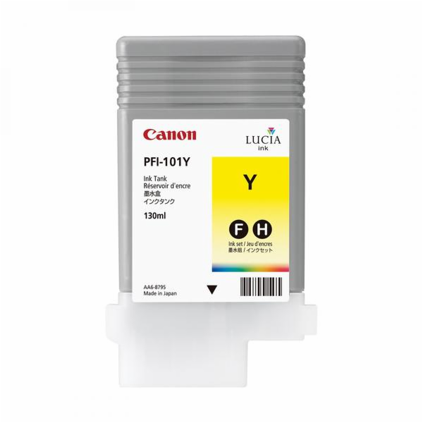 Canon  Zásobník inkoustu PFI-101Y/ iPF-5x00/ 6100/ 6000s/...