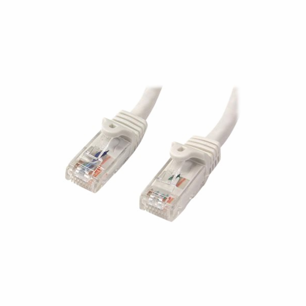 Patchcord StarTech, Cat6, 2m, bílý (N6PATC2MWH)