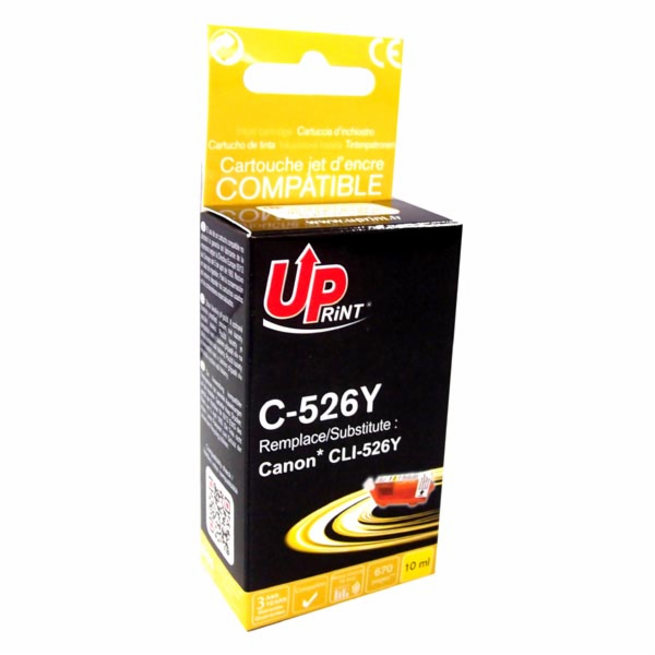 Inkoust UPrint C-526Y / CLI526Y (žlutý)