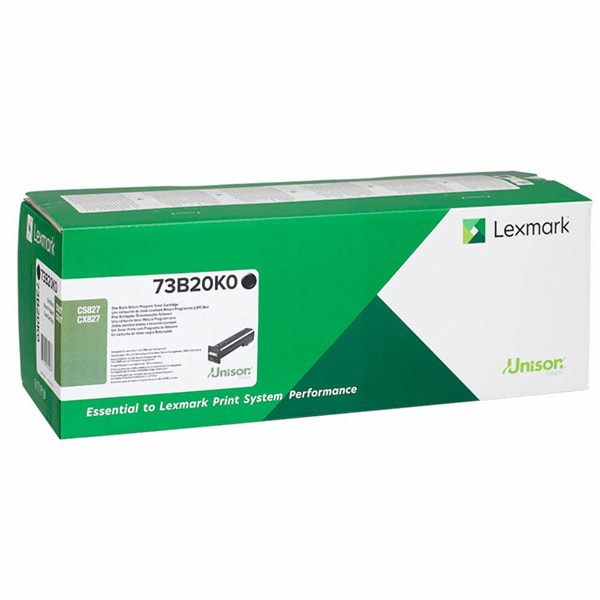 Originální toner Lexmark pro CS/X827, černý (73B20K0)