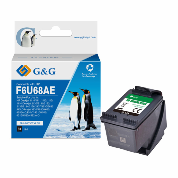 G&G G&G kompatibilní inkoust / inkoust s F6U68AE, HP 302X...