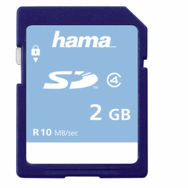 Paměťová karta Hama SD 2 GB CLASS 4 10 MB/s