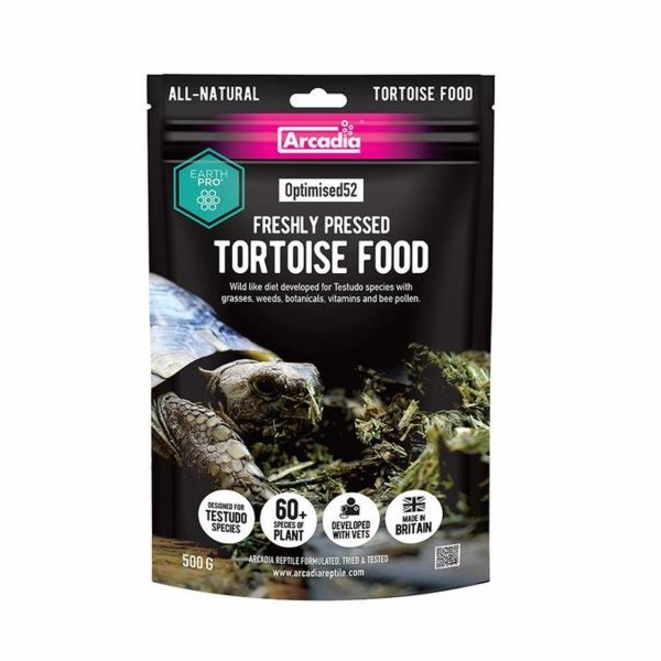 Arcadia EarthPro Optimised52 Tortoise Food 500g