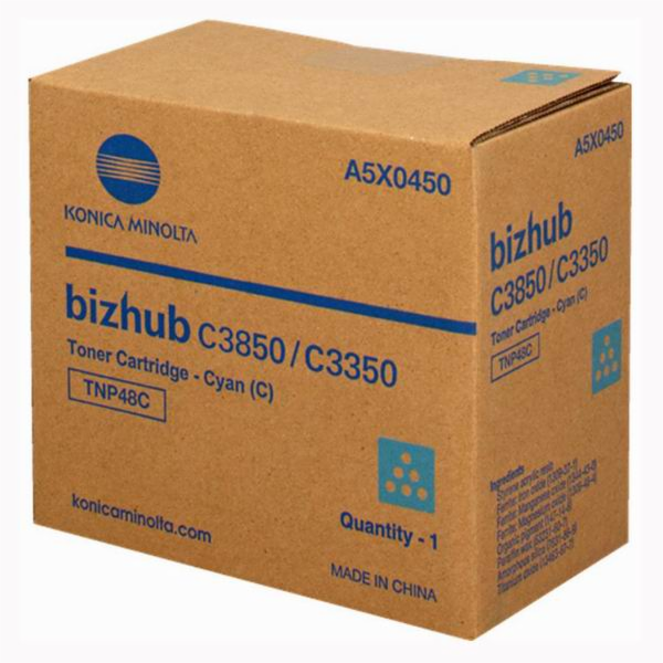 Konica Minolta Toner TNP-48C (cyan) 10000str., pro Bizhub...