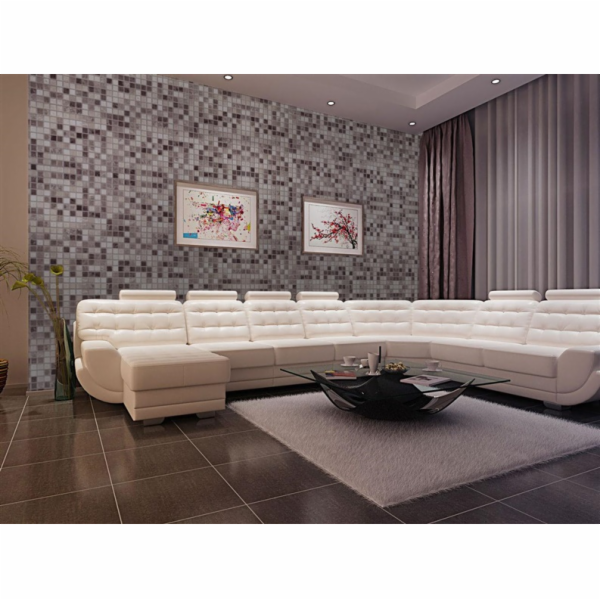 PVC obklad na stěnu 19477, mramor béžový, 960x480 mm