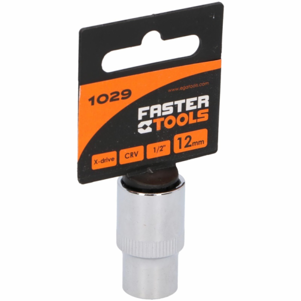 Hlava šroubu Faster Tools 1/2" 12 mm 1029