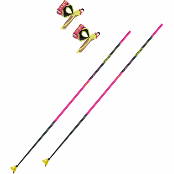 Leki  STICKS HRC MAX FRT růžová 170