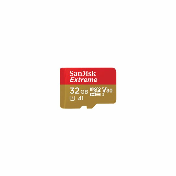 SanDisk Extreme - Paměťová karta flash (adaptér microSDHC...