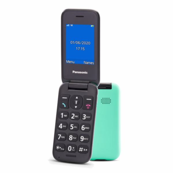Mobilní telefon Panasonic KX-TU400 zelený