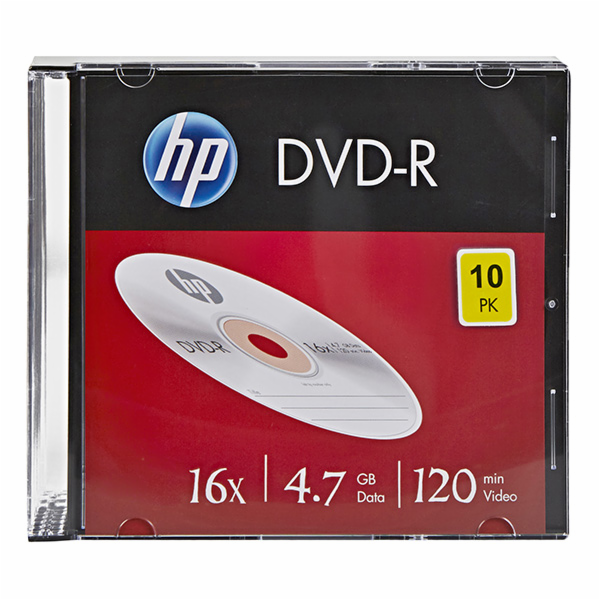 HP DVD-R  bez možnosti potisku  DME00085