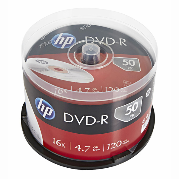 HP DVD-R  bez možnosti potisku  DME00025