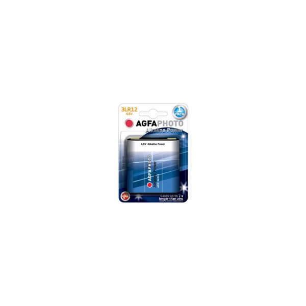 AgfaPhoto Power alkalická batéria 4,5V, blister 1ks