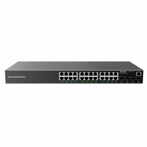 Grandstream GWN7803P L2+ Managed Network PoE Switch 24x 1...