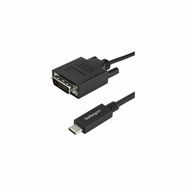 StarTech USB-C - DVI-D USB kabel 2 m černý (CDP2DVIMM2MB)