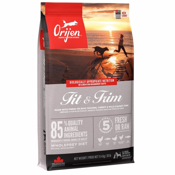 ORIJEN Fit & Trim - suché krmivo pro psy - 11,4 kg
