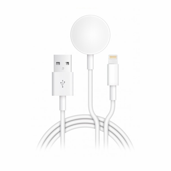 Aligator nabíjecí kabel 2v1 pro iPhone/iPad a Apple Watch...