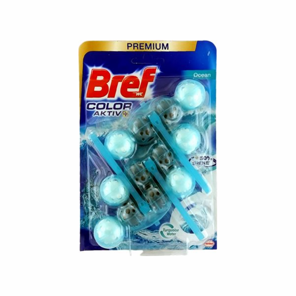 Bref WC blok Color Aktiv Ocean 3x50g  