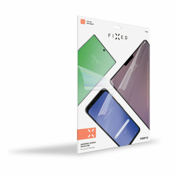 Univerzální ochranná folie FIXED Screen Protector pro dis...