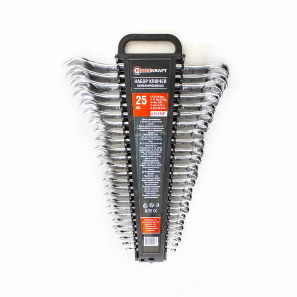 Sada očkoplochých klíčů WMC TOOLS 5261MP 25 ks
