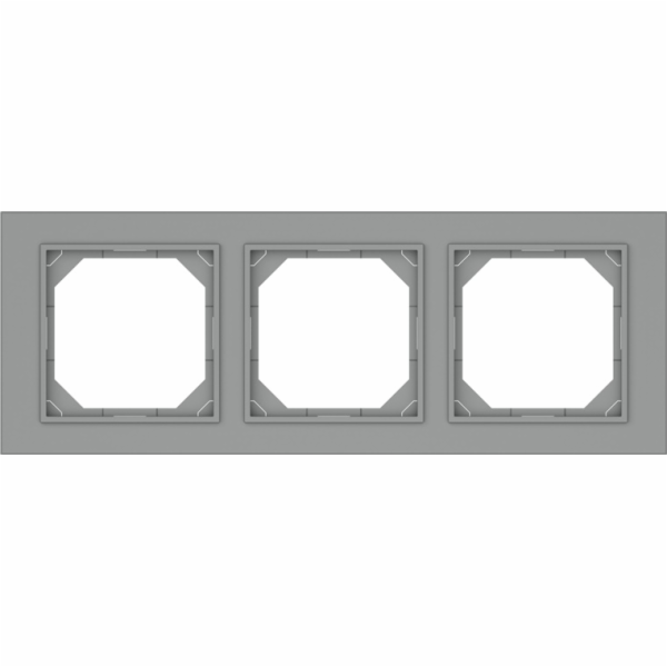 Trojlůžko VILMA QR1000, barva šedá