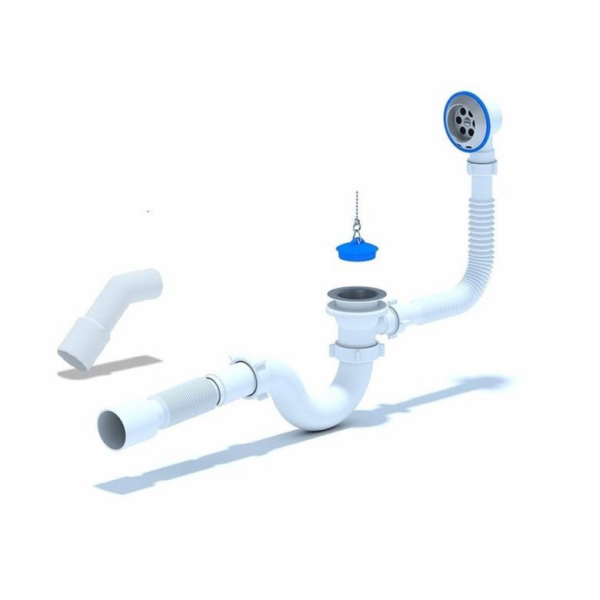 SIPHON VON E156 1 1/2 45 40X50 FLEXIBILNÍ HADICE