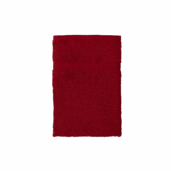 Ručník kompl. vana Okko 743, červená, 30x50, 2 ks.