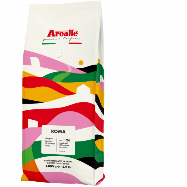 Arcaffe Kávová zrna Roma 1 kg